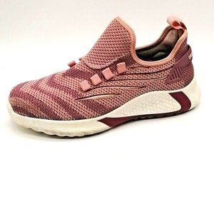 Designed 2028 Womens Slip On Sneaker‎ Mauve Faux Lace Up Front Flat Heel EUR 39